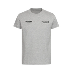 Michel Platini t-shirt – grey kids' t-shirt featuring the Michel Platini Players Couture logo