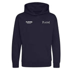 Michel Platini hoodie – navy kids' hoodie featuring the Michel Platini Players Couture logo