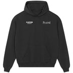 Michel Platini Logo Players Couture Men's Casual Hoodie Black