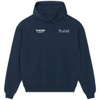 Michel Platini Logo Players Couture Men's Casual Hoodie Navy