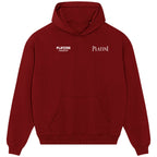 Michel Platini Logo Players Couture Men's Casual Hoodie Red