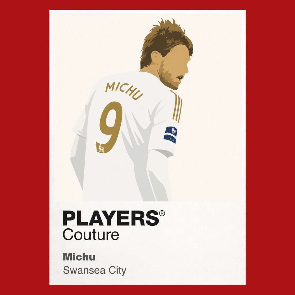 Michu Swansea City Men's T-Shirt - Red