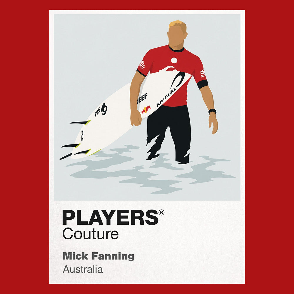 Mick Fanning Men's Hoodie - Red