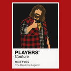 Mick Foley Wrestling Icon Frame Men's Hoodie