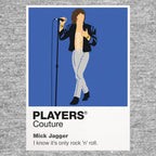 Mick Jagger the tailored silhouette and kinetic stage language of Mick Jagger Icon Frame artwork in grey