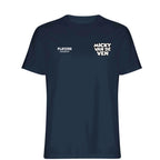 Micky Van de Ven Logo Players Couture Mens T-Shirt Navy