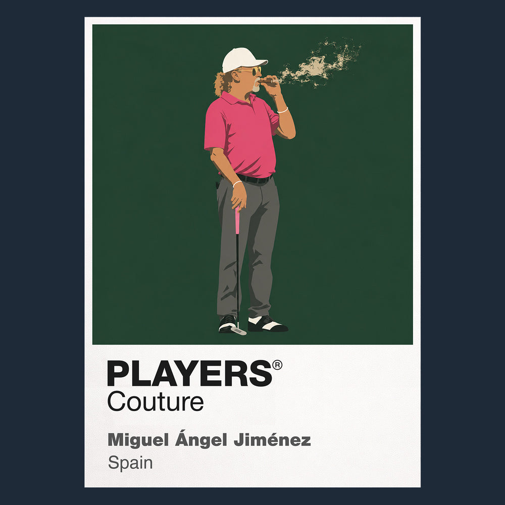 Miguel Angel Jimenez Golf Icon Frame Men's Hoodie