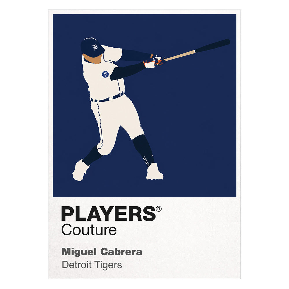 Miguel Cabrera Tigers Baseball Icon Frame - Icon Design