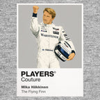 Mika Häkkinen Formula 1 T-shirt – grey view