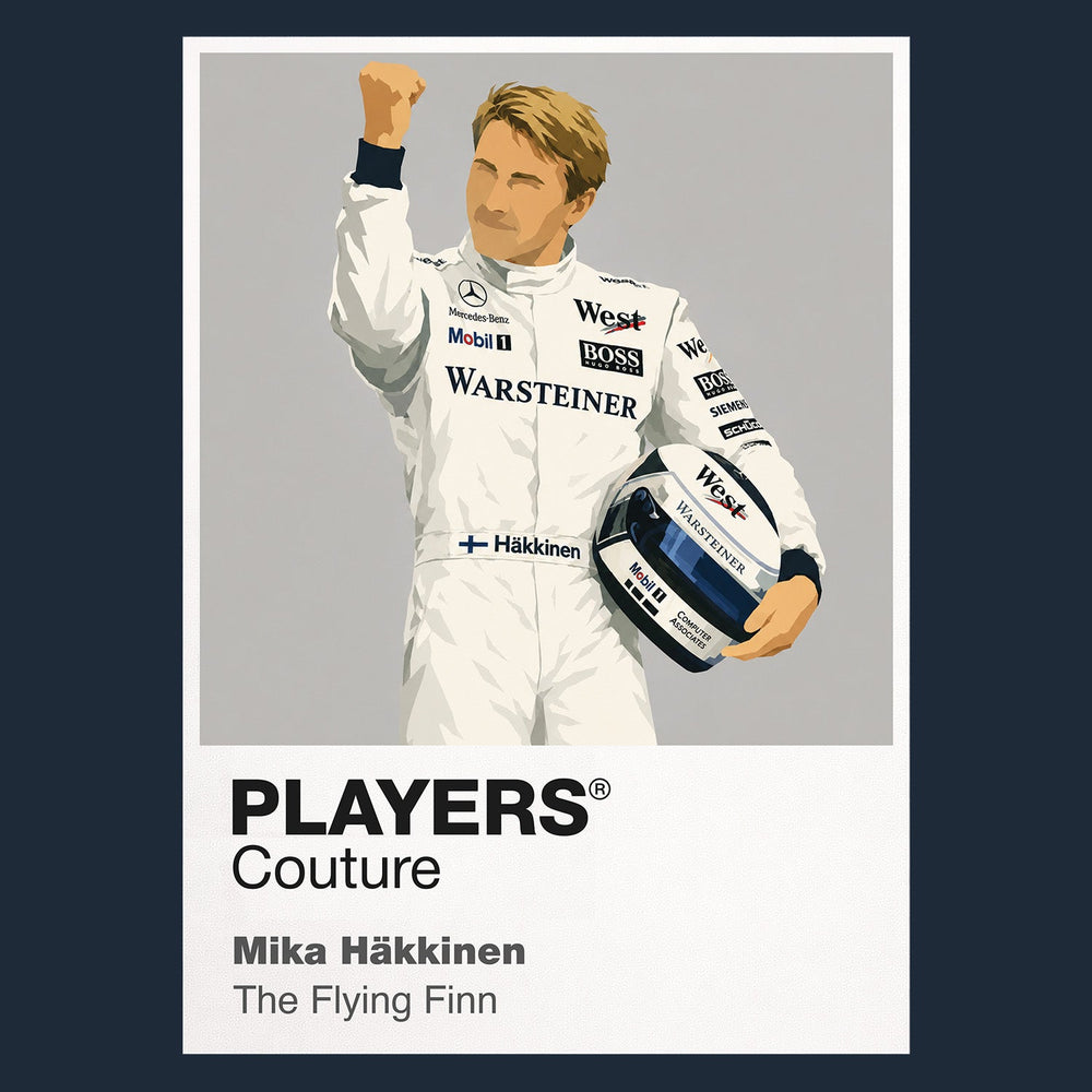 Mika Häkkinen Formula 1 T-shirt – navy view
