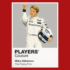 Mika Häkkinen Formula 1 hoodie – red view