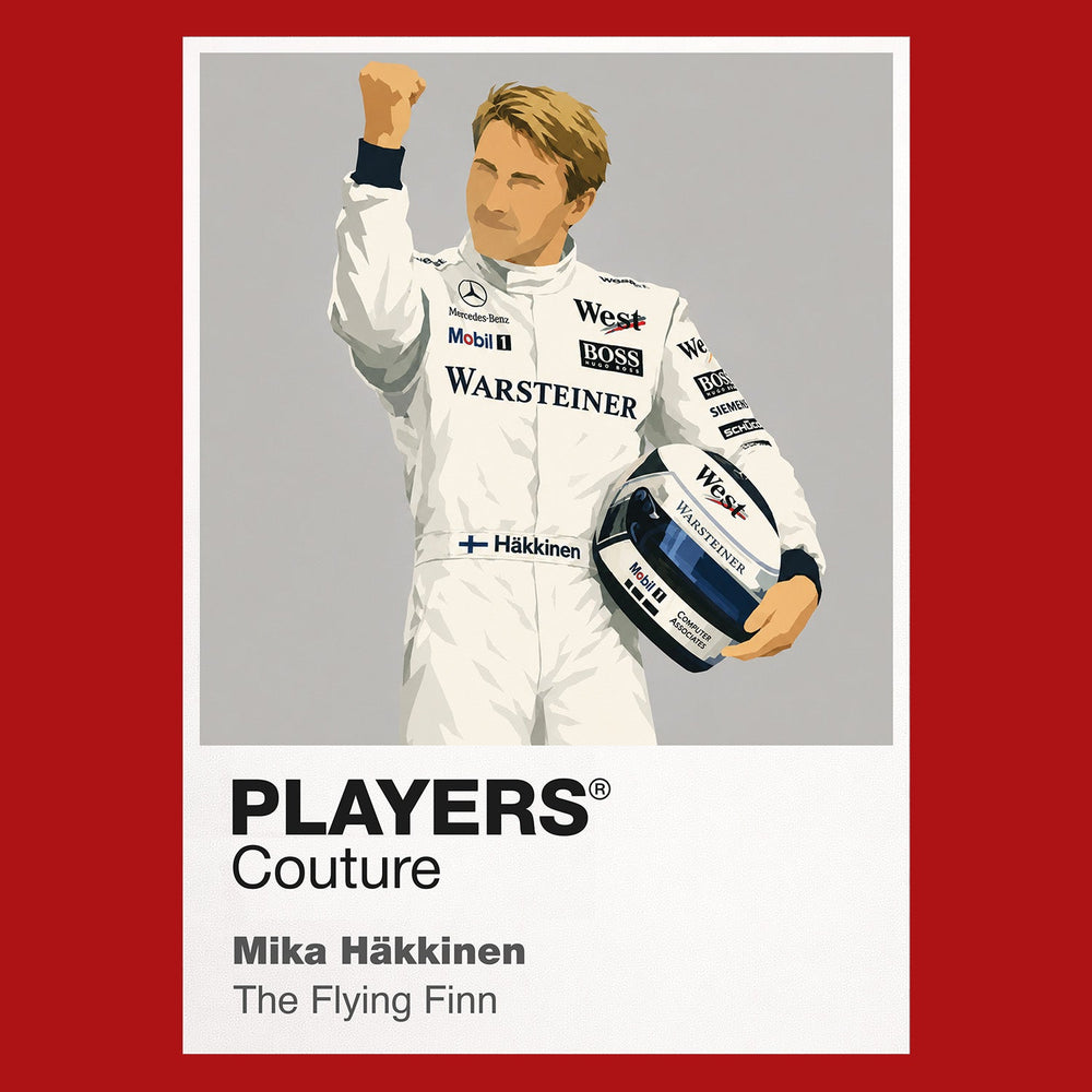 Mika Häkkinen Formula 1 T-shirt – red view
