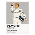 Mika Häkkinen Formula 1 hoodie – white view