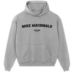 Mike MacDonald Players Couture Men's Casual Hoodie - Gray / S | American Football, Hoodies, Men's, Name Collection, Seattle Seahawks