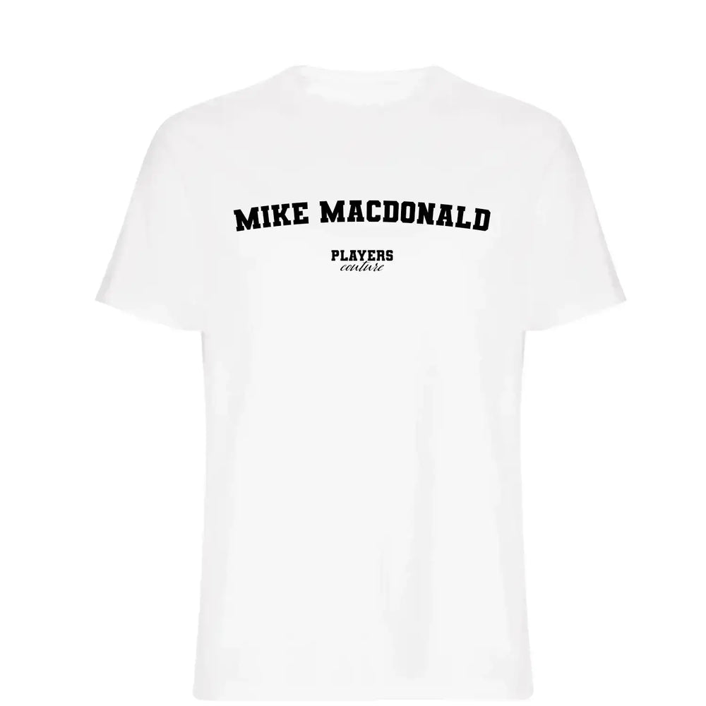 Mike MacDonald Players Couture Men's T-Shirt - White / S | American Football, Men's, Name Collection, Seattle Seahawks, T-Shirts