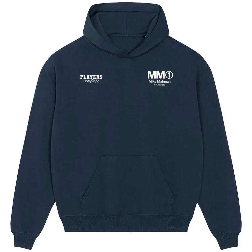 Mike Maignan Logo Players Couture Men's Casual Hoodie - Navy / S | AC Milan, Fashion Collection, Football, France, Hoodies, LOSC Lille, Men's, Volume 1