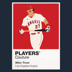 Mike Trout Angels Baseball Icon Frame - Icon Design (View 3)
