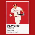 Mike Trout Angels Baseball Icon Frame - Icon Design