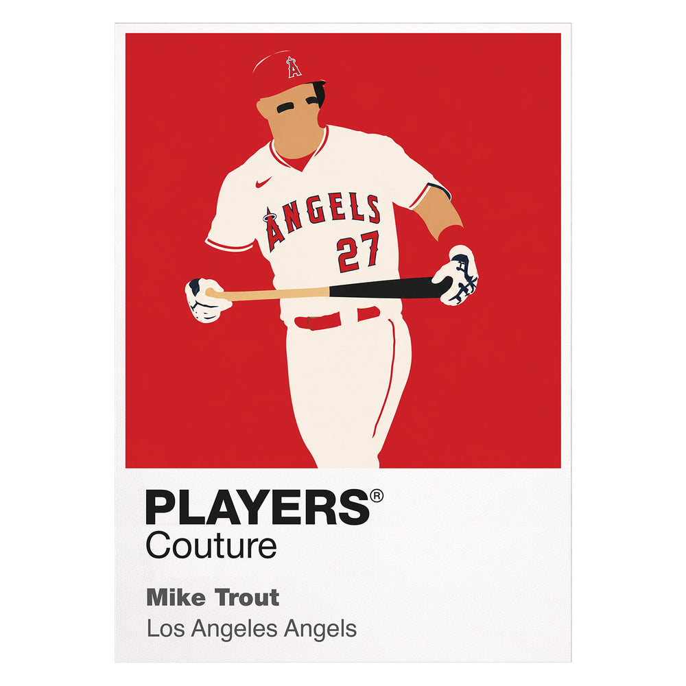 Mike Trout Angels Baseball Icon Frame - Icon Design (View 8)