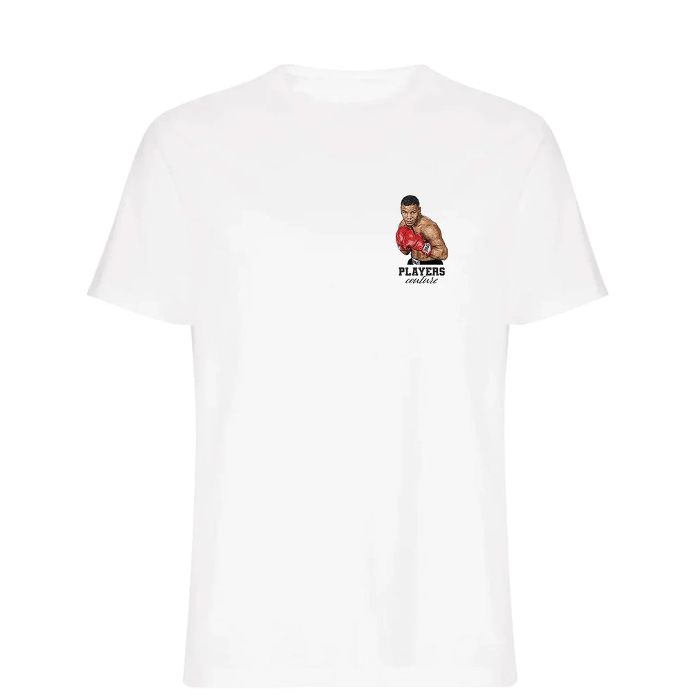 Mike Tyson t-shirt – black men's t-shirt featuring the Mike Tyson Players Couture logo