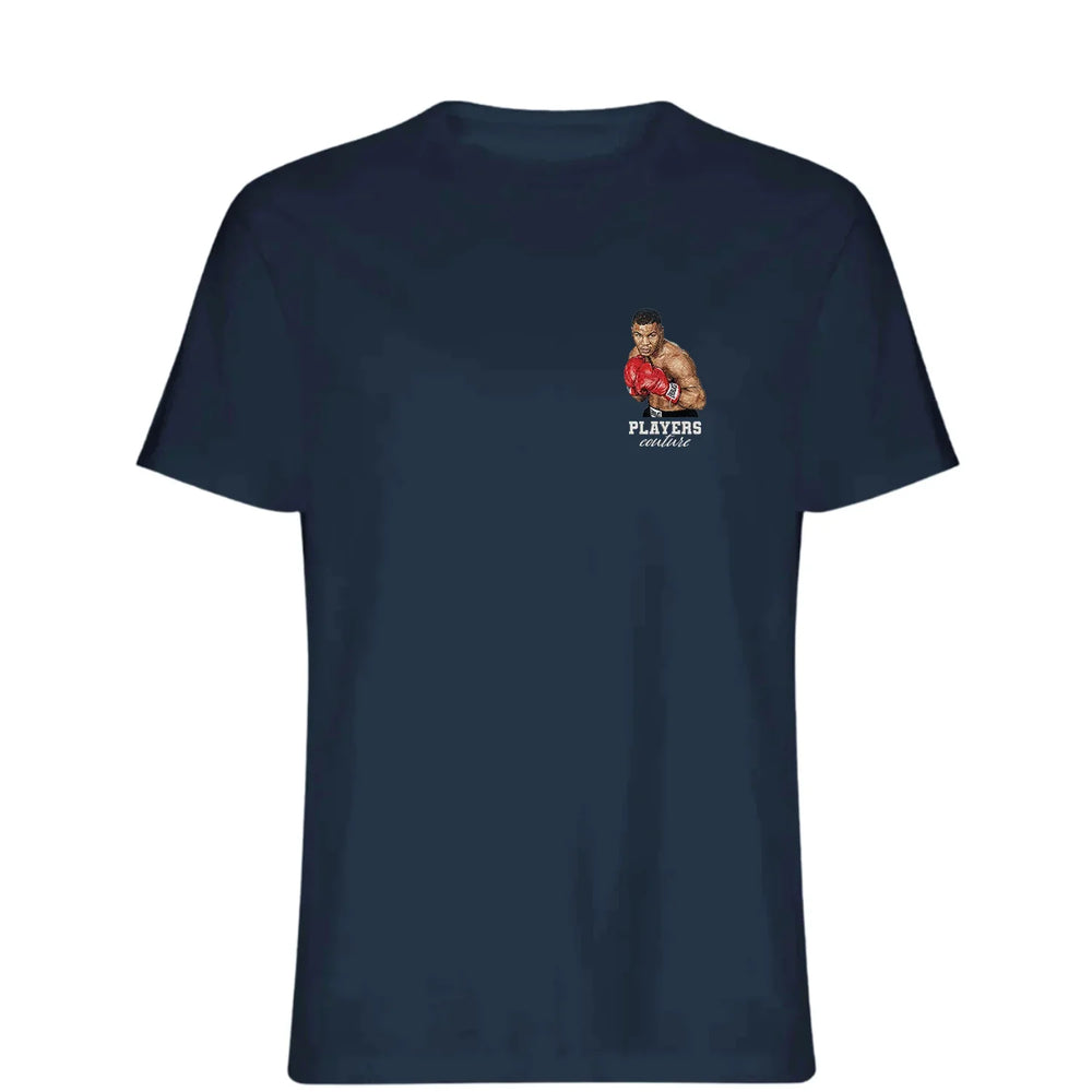 Mike Tyson t-shirt – white men's t-shirt featuring the Mike Tyson Players Couture logo