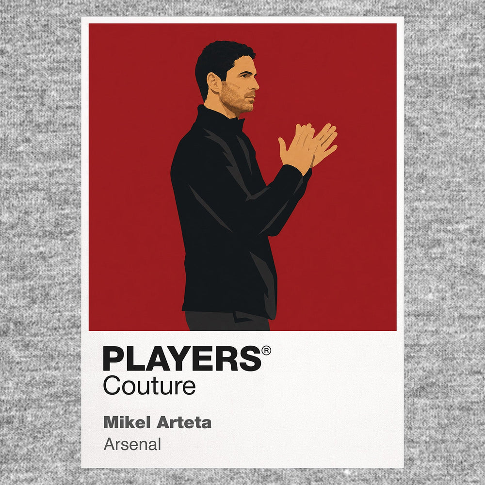 Mikel Arteta Arsenal Men's Hoodie - Grey