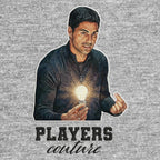 Mikel Arteta Badge Men's Hoodie – black close-up detail shot of the Mikel Arteta Players Couture logo design