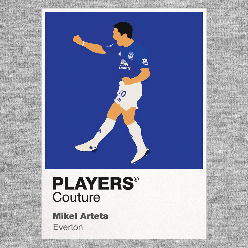 Mikel Arteta Everton Men's T-Shirt - Grey