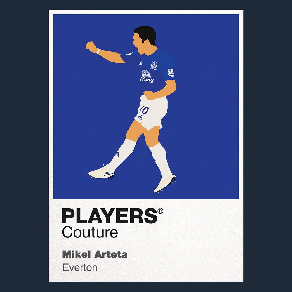 Mikel Arteta Everton Men's Hoodie - Navy