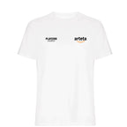 Mikel Arteta Logo Players Couture Mens T-Shirt White