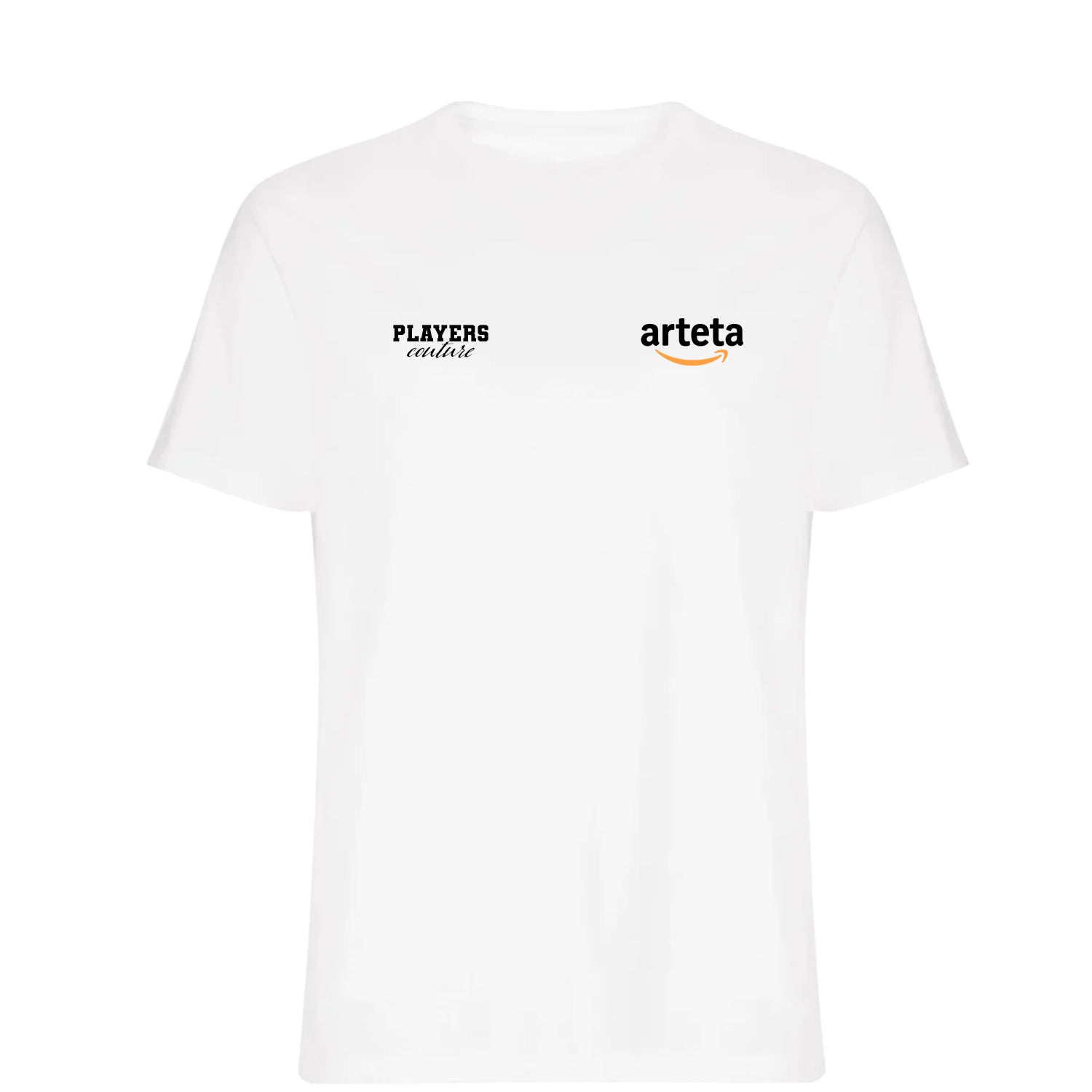 Mikel Arteta Logo Players Couture Mens T-Shirt White