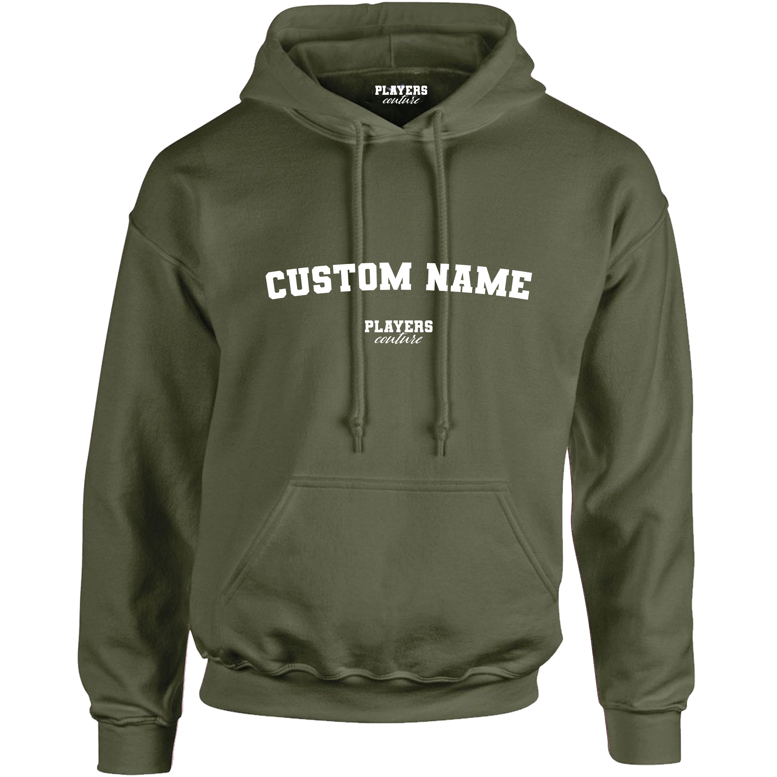Military Green Custom Great Value Players Couture Men's Basic Hoodie Military Green