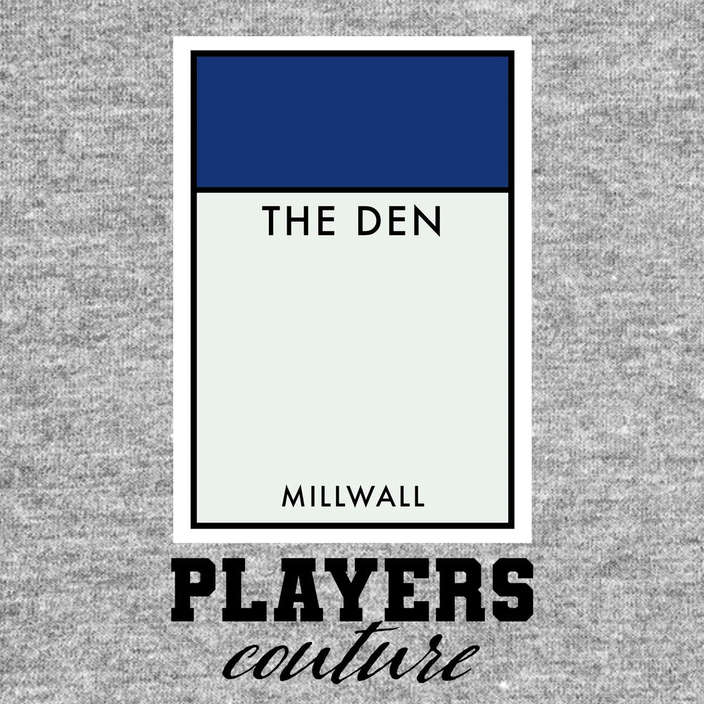 Millwall Monopoly Card Players Couture Mens T-Shirt