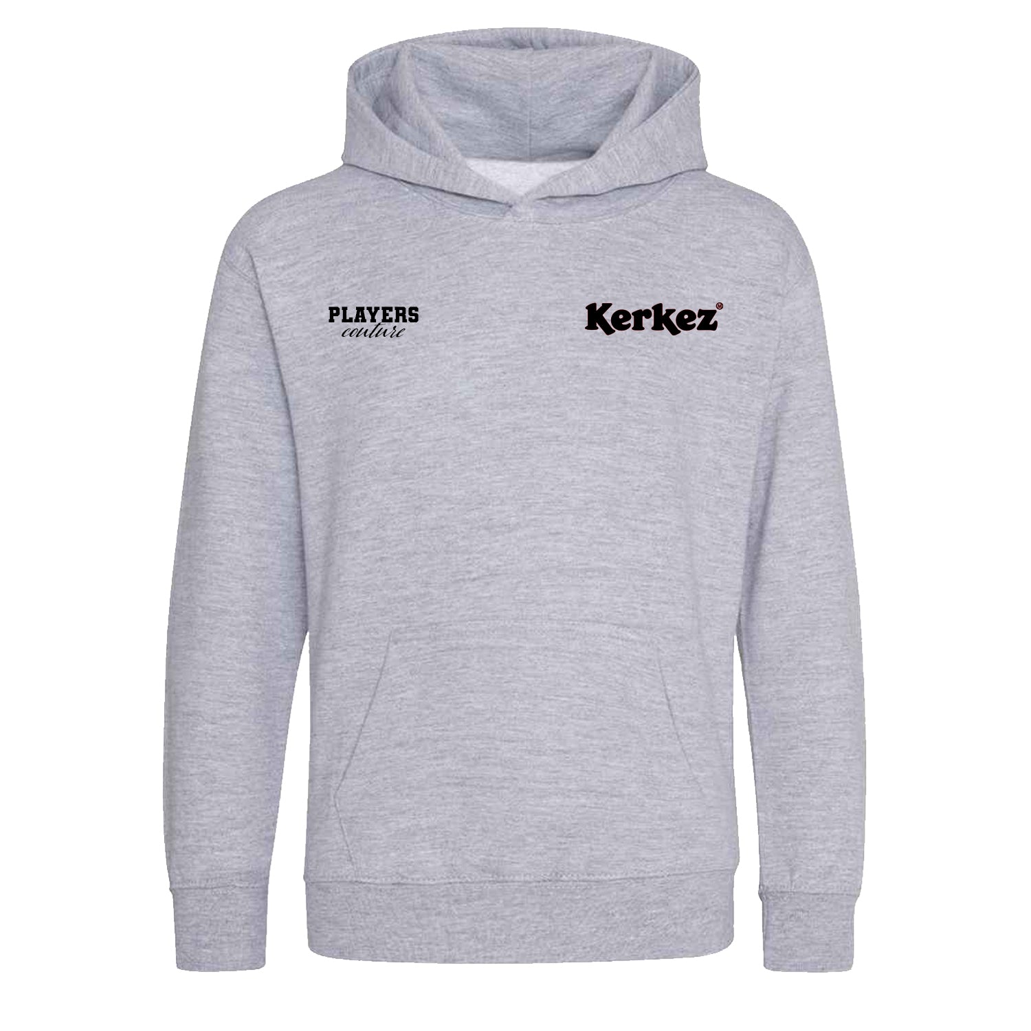 Milos Kerkez Logo Players Couture Kids Hoodie Gray