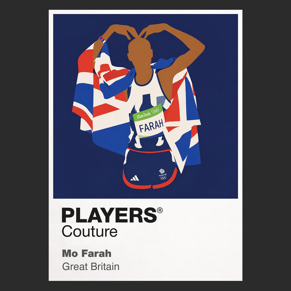 Mo Farah Olympics Icon Frame Men's Hoodie