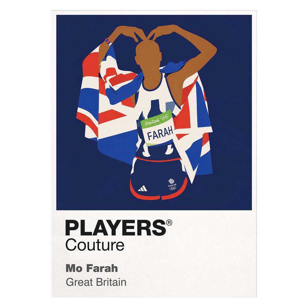 Mo Farah Olympics Icon Frame Men's Hoodie