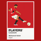 Mohamed Salah Players Couture Frame Red