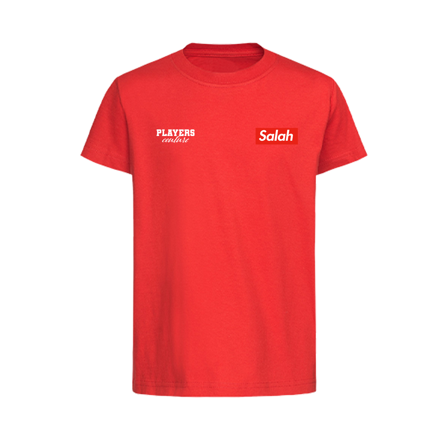 Mohamed Salah Logo Players Couture Kids T-Shirt Red