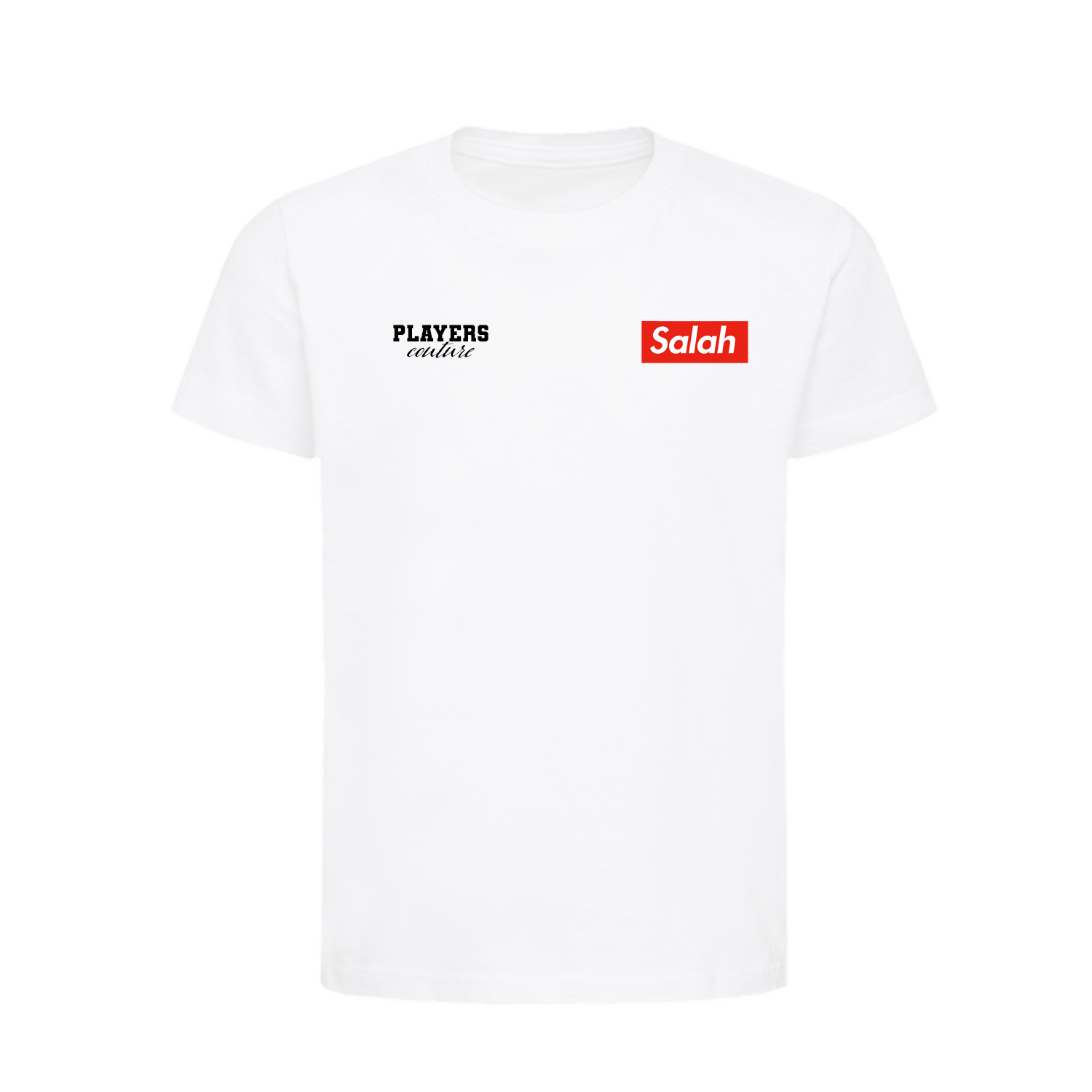 Mohamed Salah Logo Players Couture Kids T-Shirt White