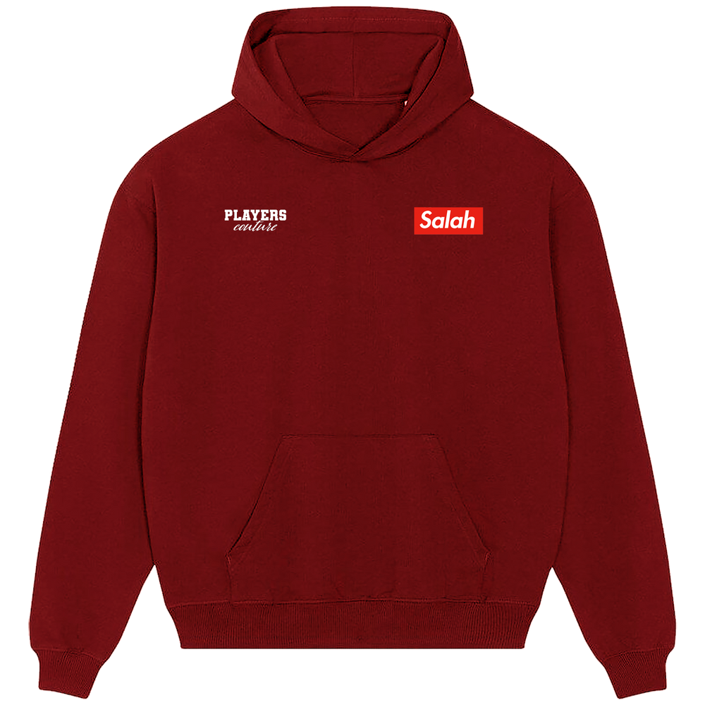 Mo Salah Logo Players Couture Men's Casual Hoodie Red