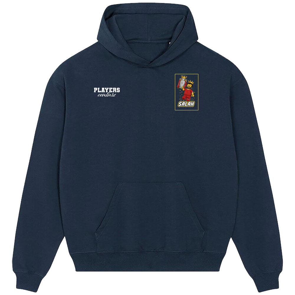 Mo Salah Toy Logo Players Couture Men's Casual Hoodie Navy