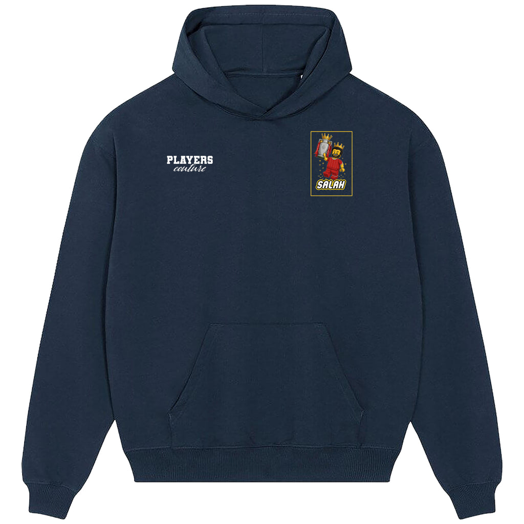 Mo Salah Toy Logo Players Couture Men's Casual Hoodie Navy