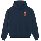 Mo Salah Champion hoodie – navy men's hoodie featuring the Mo Salah Champion Players Couture logo