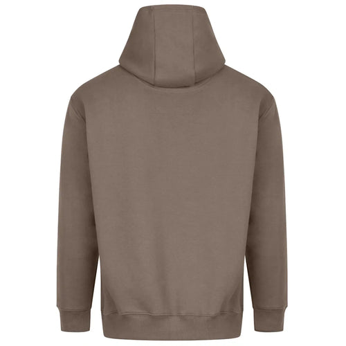 Essentials Collection hoodie – red men's hoodie with white Essentials Collection letters and Players Couture logo on the