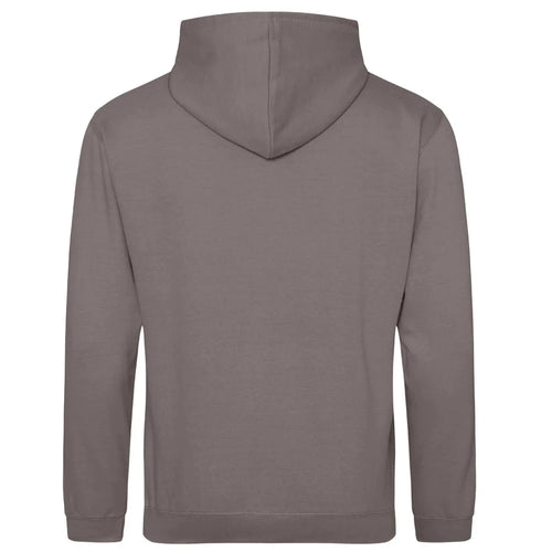 Essentials Collection hoodie – red men's hoodie with white Essentials Collection letters and Players Couture logo on the