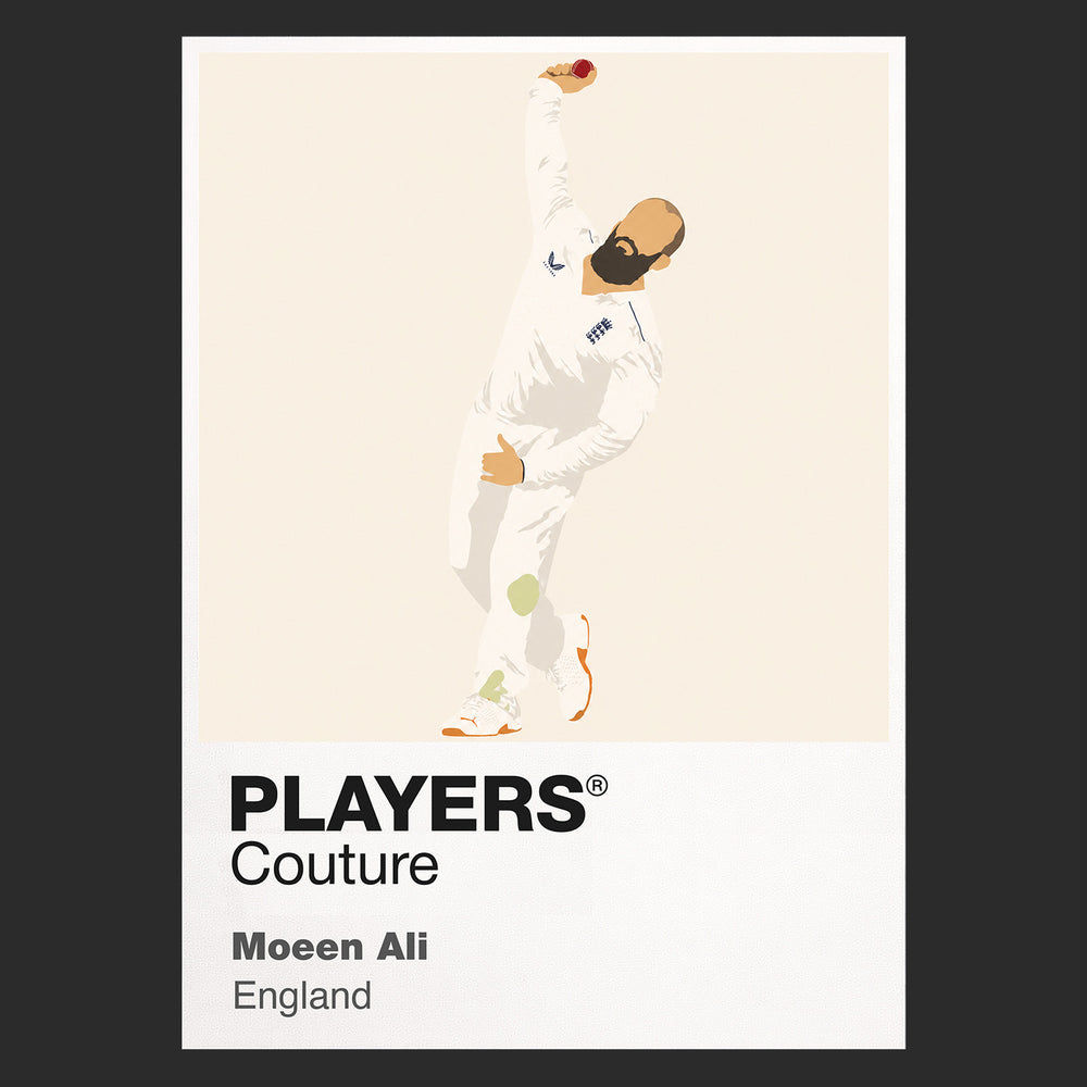 Moeen Ali Cricket Icon Frame Men's Hoodie