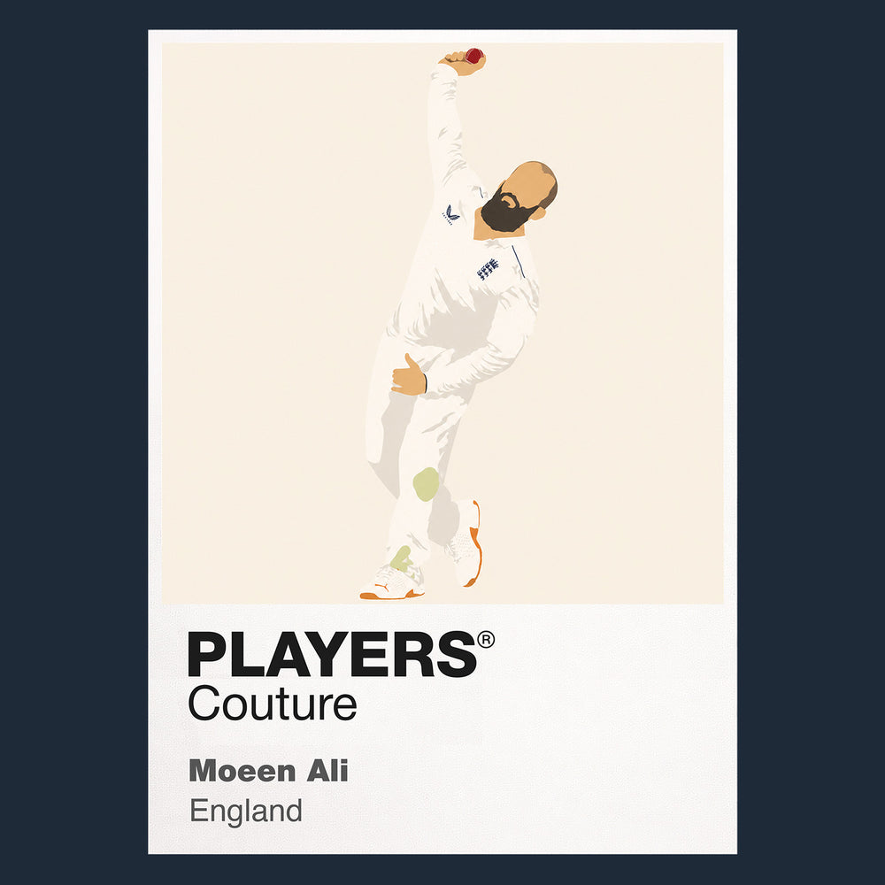Moeen Ali Cricket Icon Frame Men's Hoodie