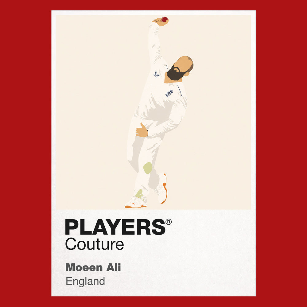 Moeen Ali Cricket Icon Frame Men's Hoodie