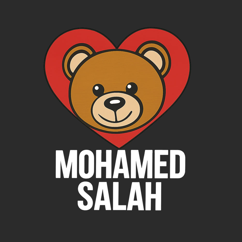 Mohamed Salah Bear Logo Players Couture Mens T-Shirt