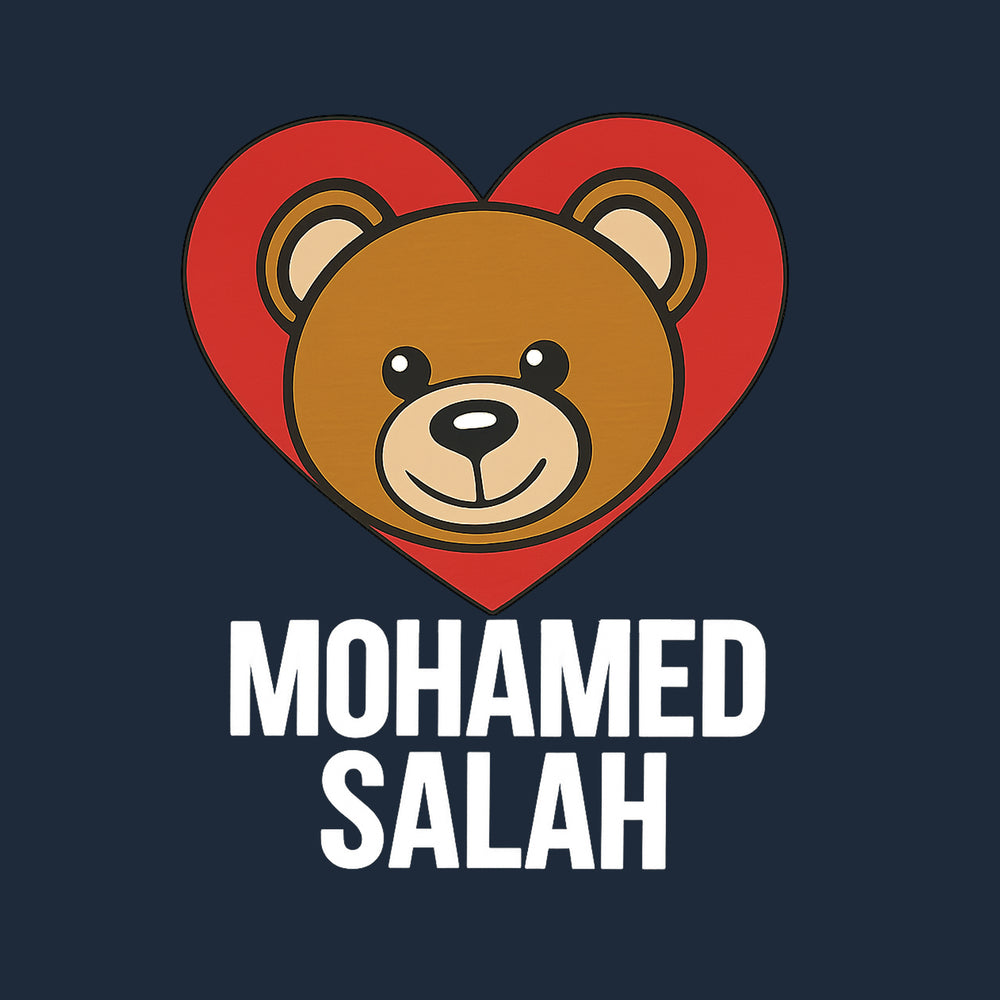 Mohamed Salah Bear Logo Players Couture Mens T-Shirt